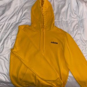 Adidas yellow hoodie